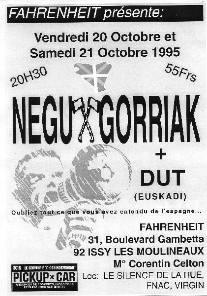 Negu Gorriak - Fahrenheit Concerts - 21 oct 1995.jpg